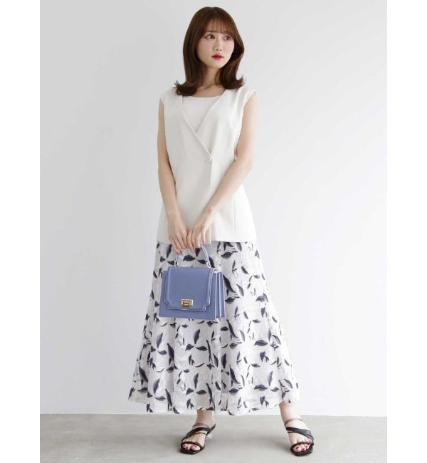 MERCURYDUO「アコーディオンスクエアバッグ」|ハンドバッグ|