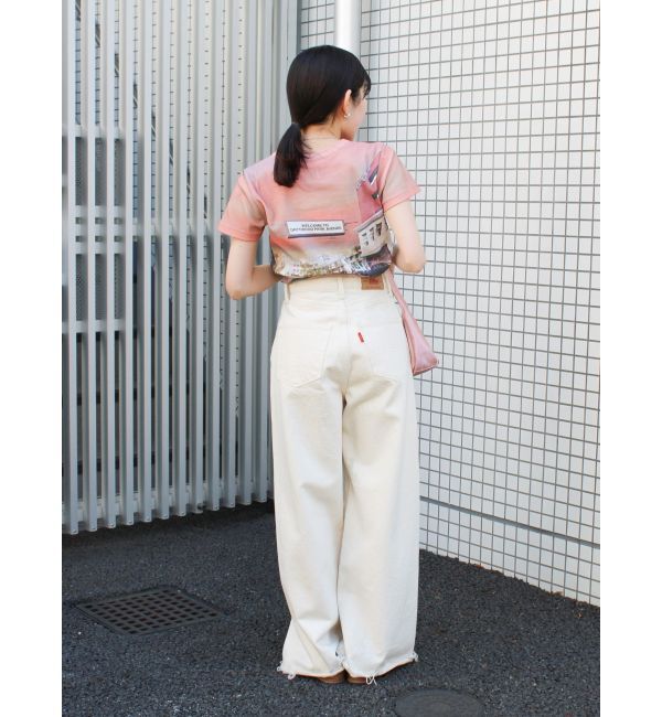 Ungrid「総柄フォトプリントTee」|Tシャツ・カットソー|