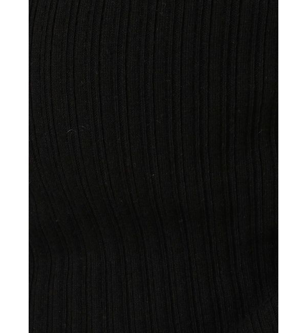 EVRIS「サイドギャザーリブトップス」|Tシャツ・カットソー|