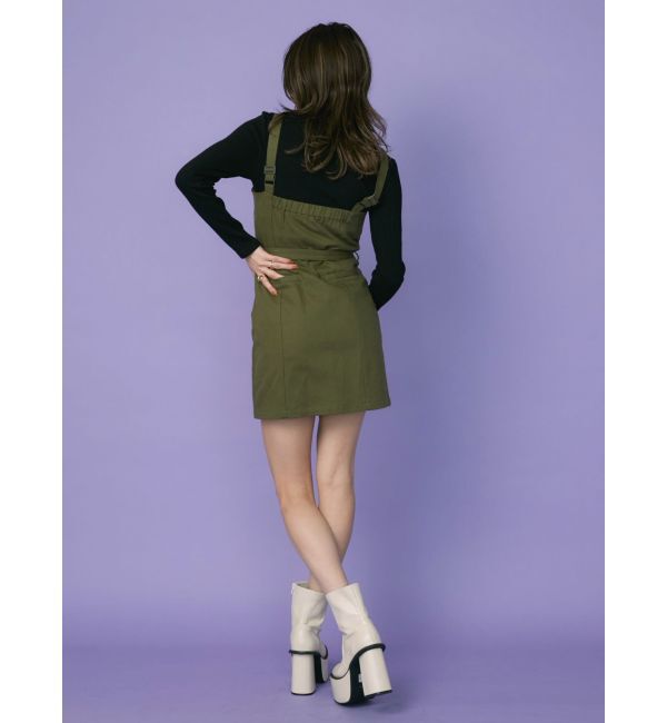 EVRIS「サイドギャザーリブトップス」|Tシャツ・カットソー|