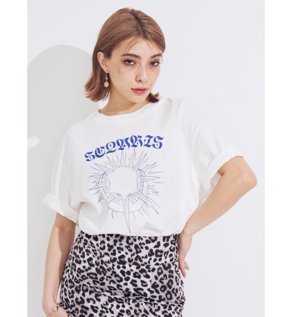 EVRIS「フロントSUNNY BIG Tシャツ」|Tシャツ・カットソー|