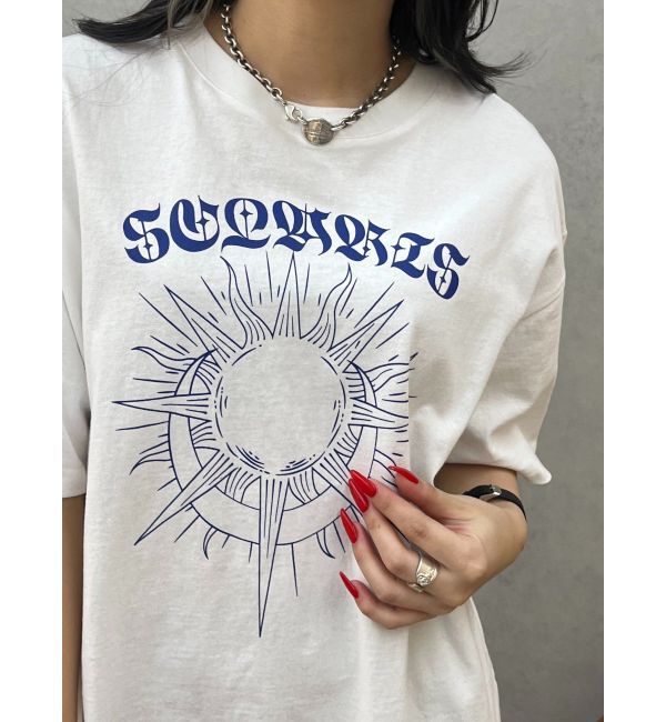 EVRIS「フロントSUNNY BIG Tシャツ」|Tシャツ・カットソー|