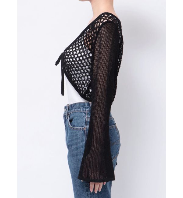 jouetie「メッシュニットボレロ」|カーディガン|