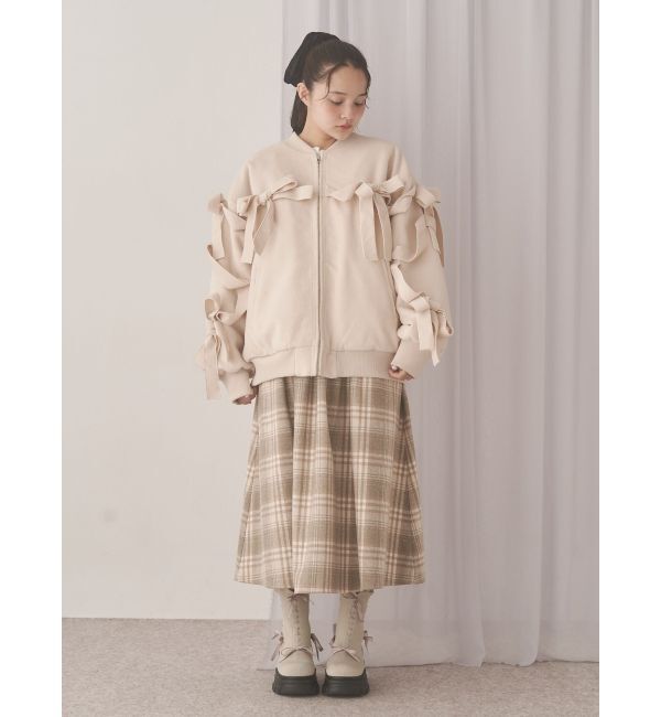 merry jenny「ribbon ribbon blouson」|ブルゾン・スタジャン|