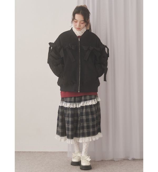 merry jenny「ribbon ribbon blouson」|ブルゾン・スタジャン|