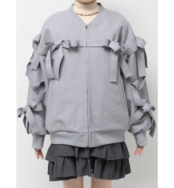 merry jenny「ribbon ribbon blouson」|ブルゾン・スタジャン|