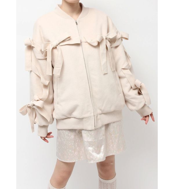 merry jenny「ribbon ribbon blouson」|ブルゾン・スタジャン|