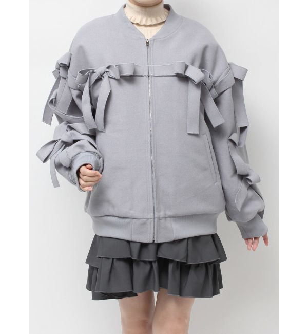 merry jenny「ribbon ribbon blouson」|ブルゾン・スタジャン|