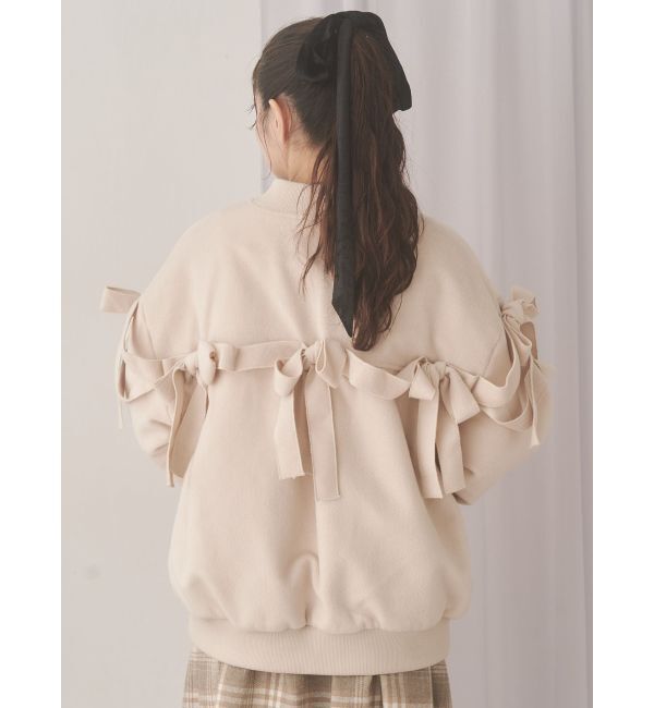 merry jenny「ribbon ribbon blouson」|ブルゾン・スタジャン|