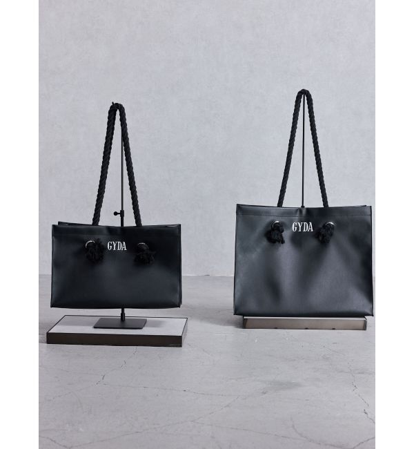 GYDA「GYDAロープLフェイクレザートートBAG」|トートバッグ|