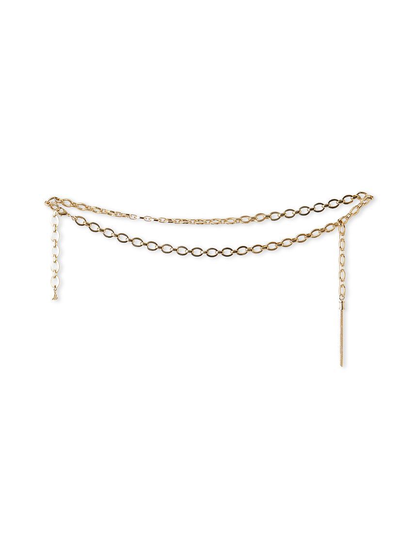 Mila Owen「タッセルチャームチェーンベルト」|ベルト|