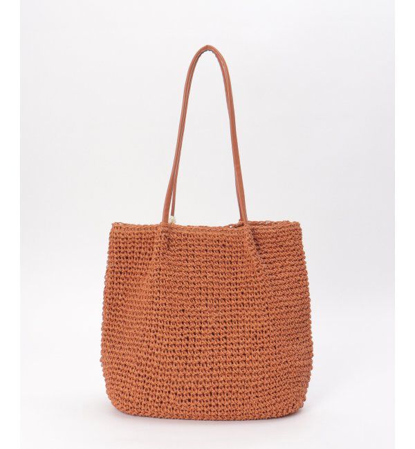 Lbc with Life「タッセルペーパートートバッグ」|その他|