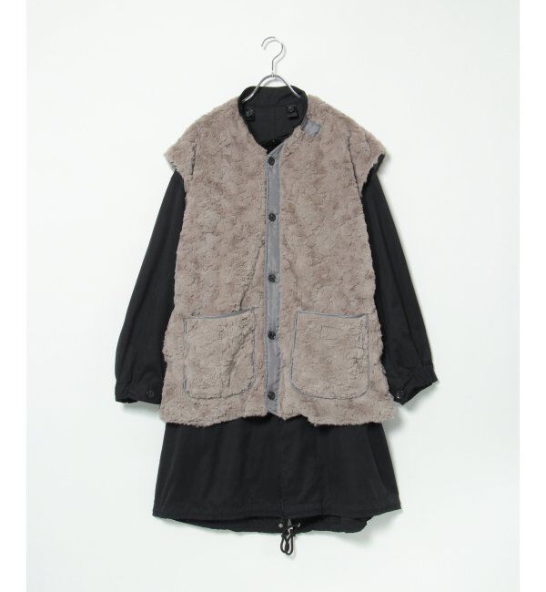 VENCE share style「ボアベスト付き4WAYモッズコート」|その他|