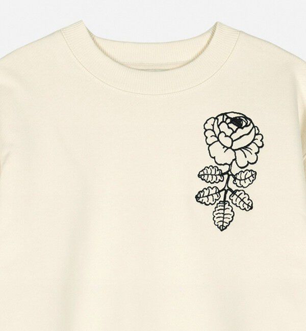 Marimekko「Hiutale Vihkiruusu Placement スウェット」|シャツ・ブラウス|