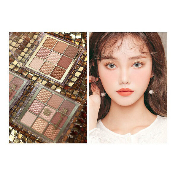  「AMIOK ソフトクレイビーム アイシャドウパレット 13 スローグロー」|アイシャドウ|