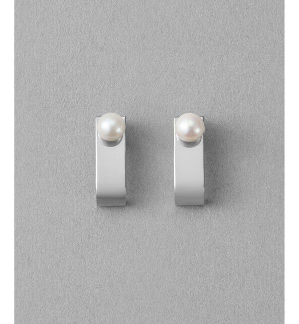 ete「[レイヤード] パール マルチ ピアス」|ピアス|プラチナム