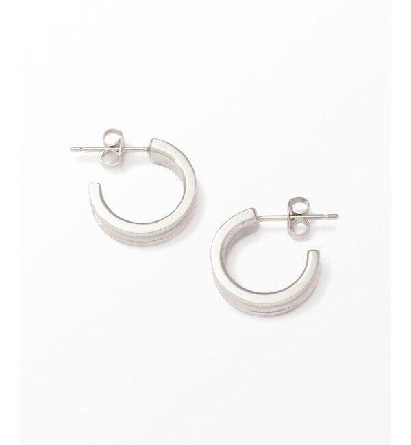Jouete「フープ ピアス」|ピアス|プラチナム