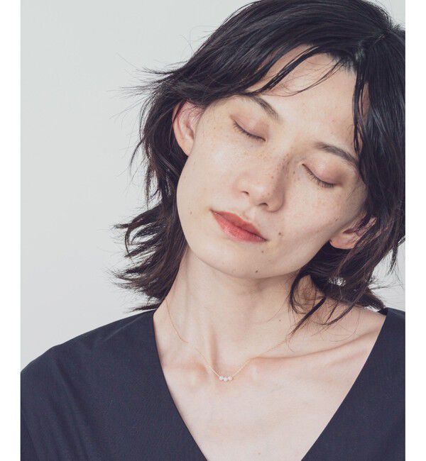 Jouete「K10YG パール ネックレス」|ネックレス|