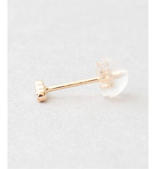 Jouete「K10YG ブラウンダイヤモンド ピアス」|ピアス|