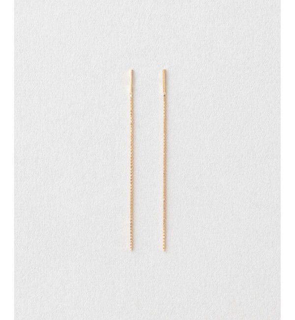 Jouete「K18YG ピアス ベネチアンチェーン」|ピアス|イエローゴールド