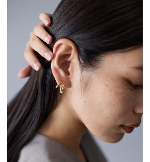 Jouete「ダブルピアス オーバル」|ピアス|