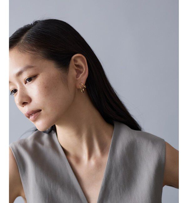 Jouete「ダブルピアス オーバル」|ピアス|