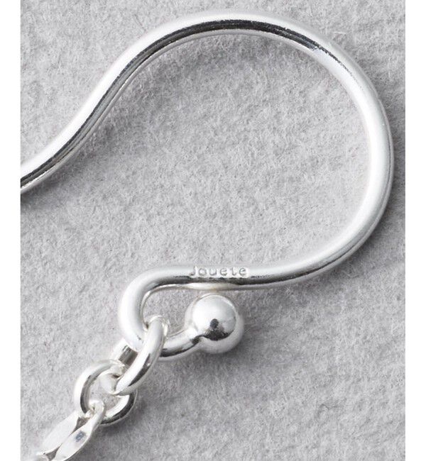 Jouete「ピアス ローズクォーツ」|ピアス|