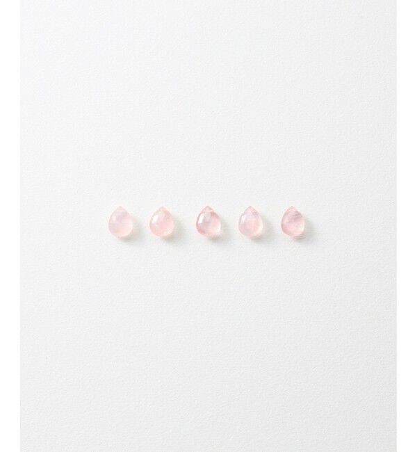 Jouete「ピアス ローズクォーツ」|ピアス|