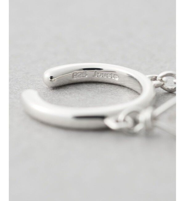 Jouete「[ダブルフェイス] イヤリング シャンパンクォーツ/クォーツ」|イヤリング|