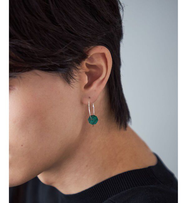 Jouete「ピアス マラカイト」|ピアス|