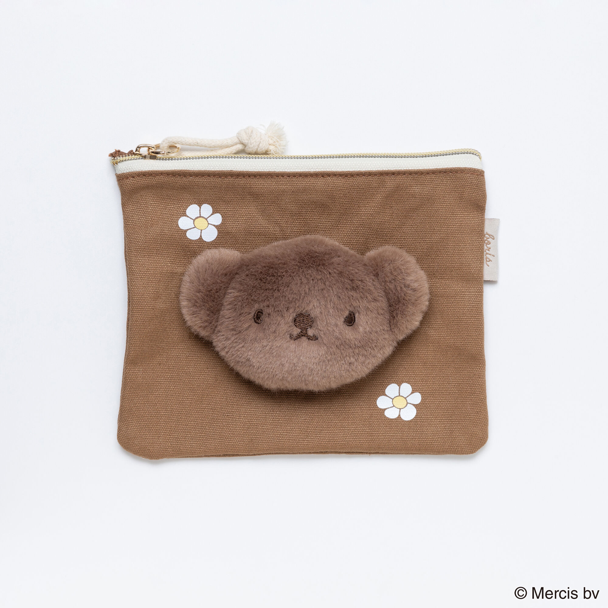  「BRUNA TOY CANVAS ミニフラットポーチ」|ポーチ|BRN