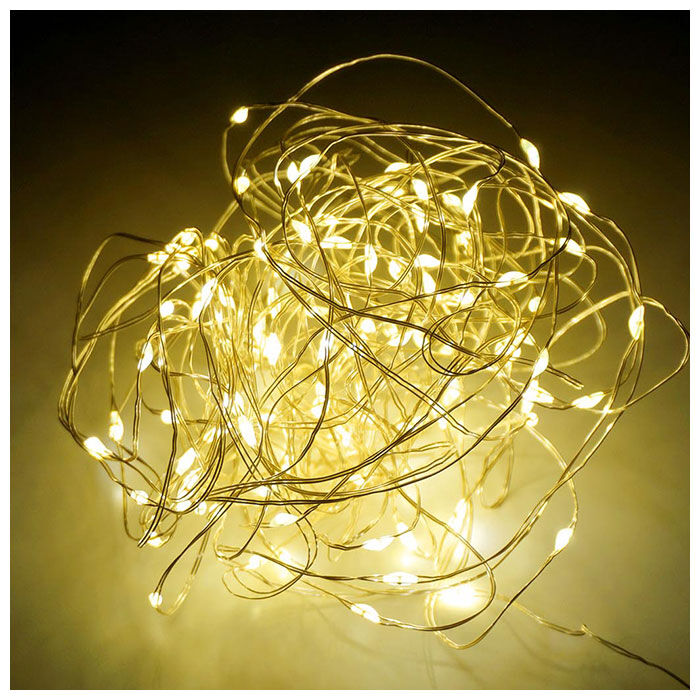 BACKYARD FAMILY「LED イルミネーション 通販 100球 イルミネーションライト 屋外 電池式 乾電池 単3 3本」|電化製品|