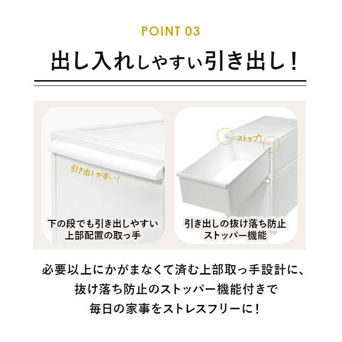 like-it「収納ケース 引き出し 通販 クローゼットシステム S 4個組 ライクイット like it 収納」|その他|