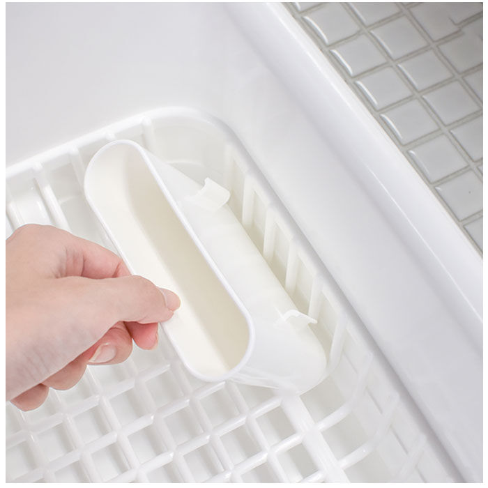 BACKYARD FAMILY「水切りかご プラスチック 通販 H＆H ディッシュドレイナー M 水切りカゴ 水切り籠」|その他|