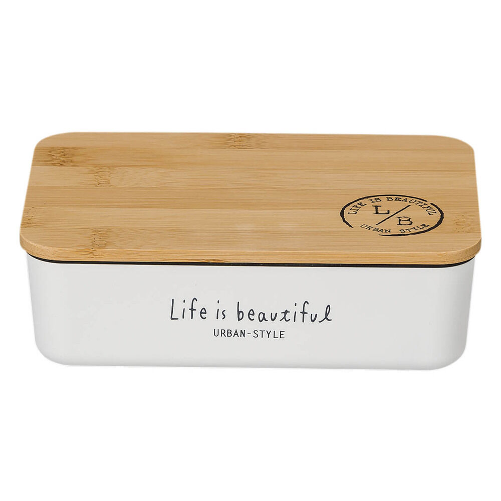 BACKYARD FAMILY「ランチボックス おしゃれ 通販 弁当箱 お弁当箱 1段 一段 600ml レンジ対応 本体のみ」|食器・キッチングッズ|ホワイト1