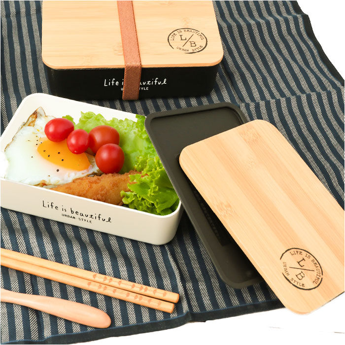 BACKYARD FAMILY「ランチボックス おしゃれ 通販 弁当箱 お弁当箱 1段 一段 600ml レンジ対応 本体のみ」|食器・キッチングッズ|