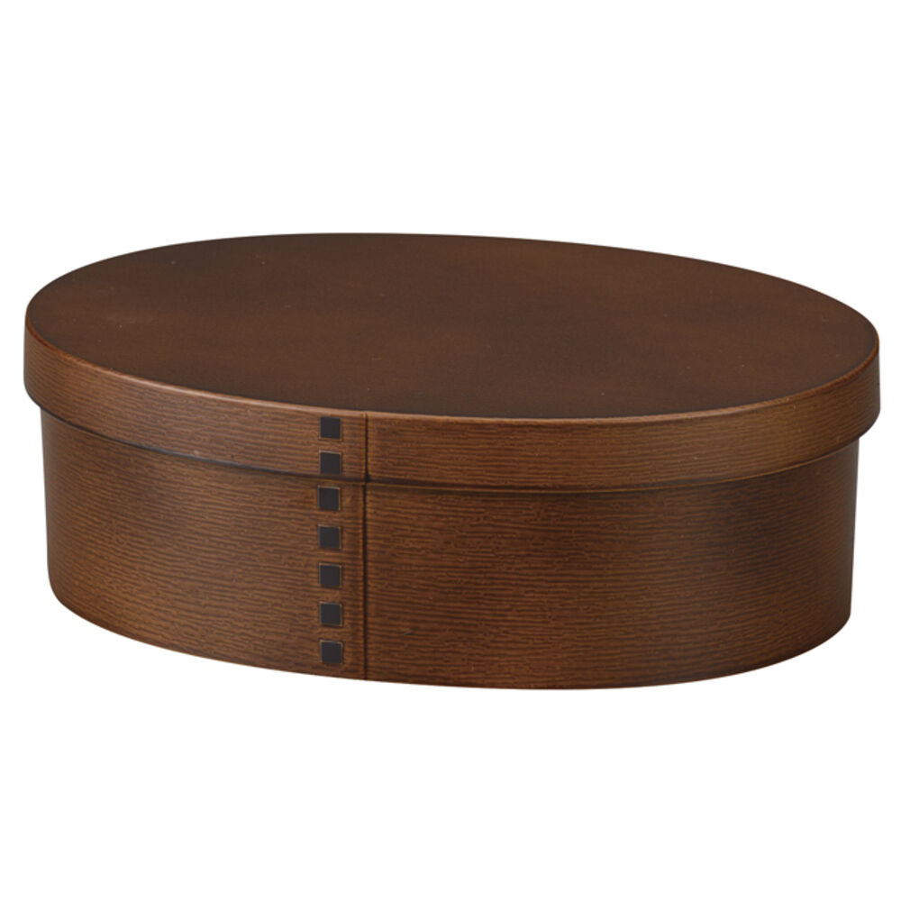 BACKYARD FAMILY「電子レンジ対応 わっぱ 弁当箱 通販 わっぱ風弁当箱 お弁当箱 一段 800ml 一段弁当箱」|食器・キッチングッズ|ブラウン2