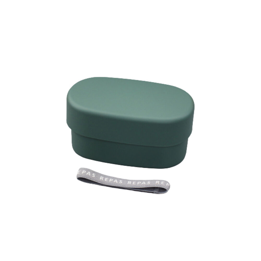 BACKYARD FAMILY「弁当箱 2段 570ml 通販 日本製 ランチボックス 二段 お弁当箱 二段弁当箱 2段弁当箱」|食器・キッチングッズ|グリーン1