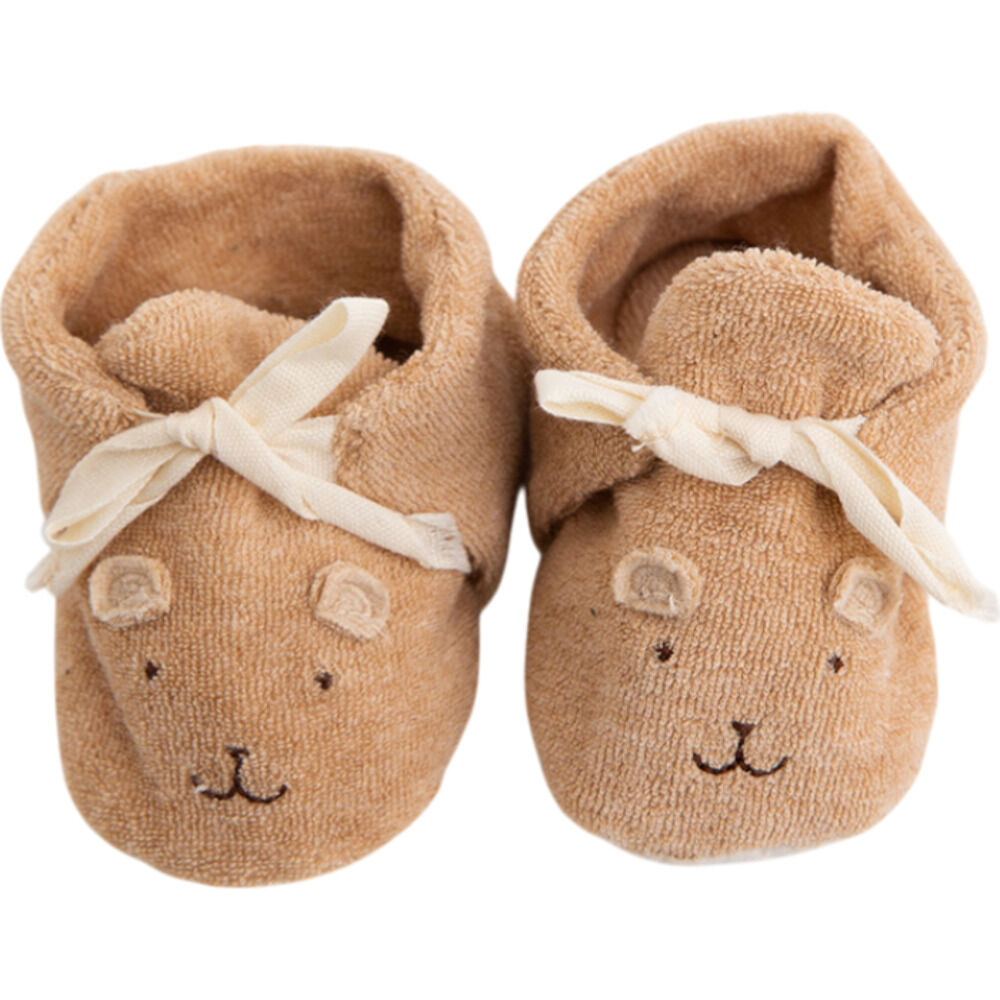 BACKYARD FAMILY「ファーストシューズ 日本製 ベビー 通販 ベビーシューズ ポプキンズ 女の子 男の子 出産祝い」|その他ベビー用品|ベージュ1