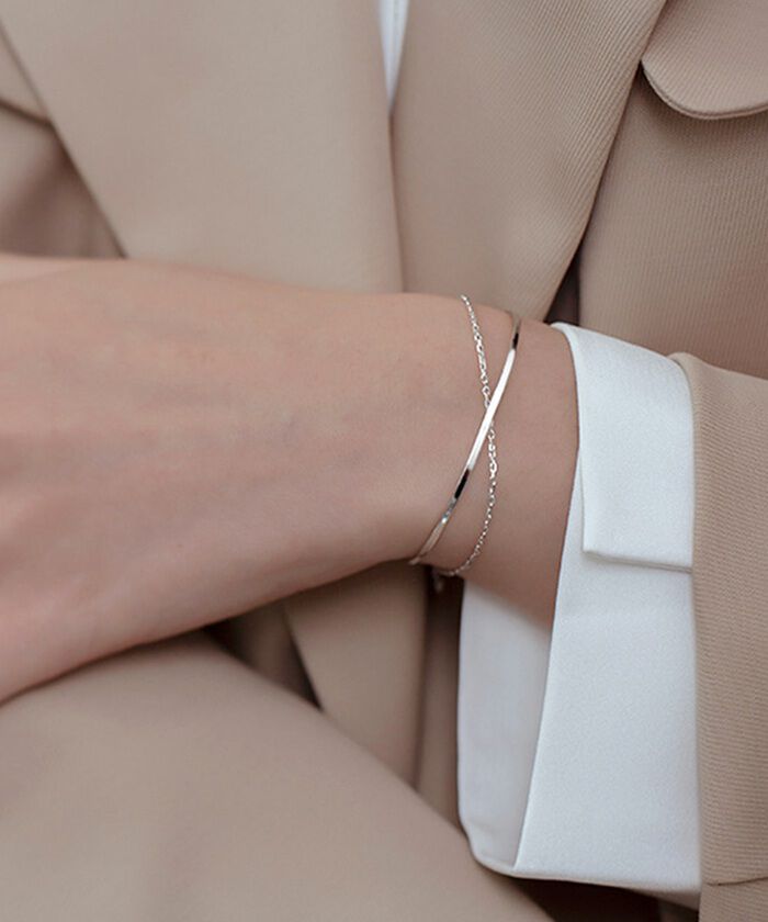 BACKYARD FAMILY「ブレスレット 2連 レディース 通販 ダイヤモンドハーツ blt-0250 Diamond」|その他|