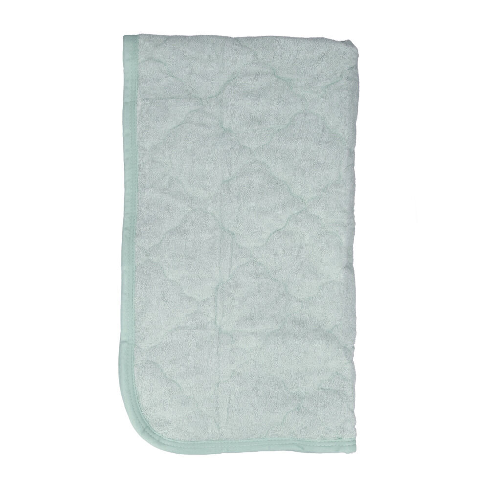 BACKYARD FAMILY「敷きパッド パイル生地 通販 敷パッド 敷パット パイル地シーツ ベッドパット ベッドパッド」|ブランケット|グリーン1