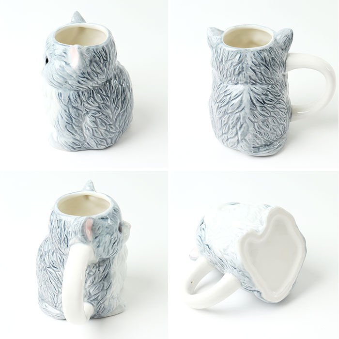 BACKYARD FAMILY「マグカップ アニマル 通販 ダイカットマグ コップ ペン立て ペンスタンド マグ カップ 動物」|グラス・マグカップ|