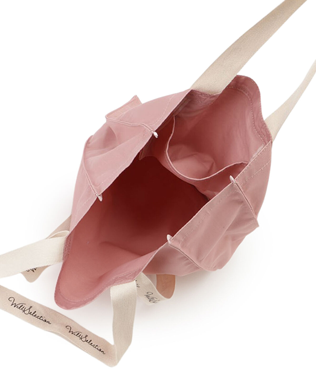 WILLSELECTION「ロゴテープキャンバストート」|トートバッグ|