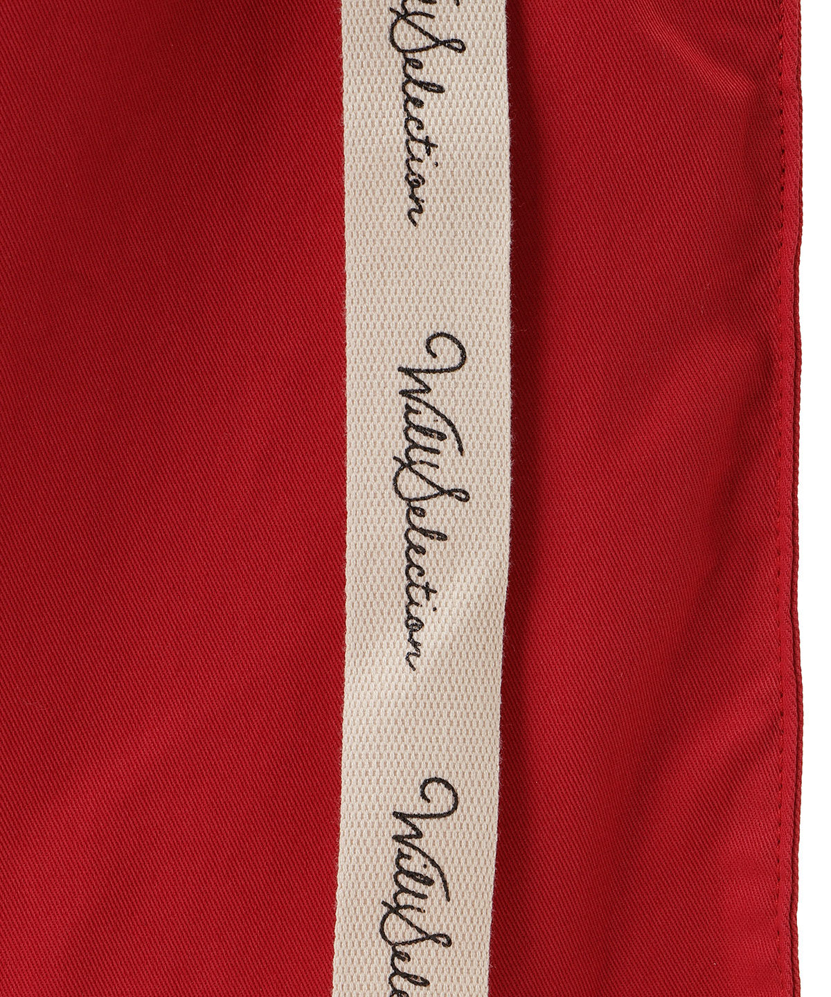 WILLSELECTION「ロゴテープキャンバストート」|トートバッグ|