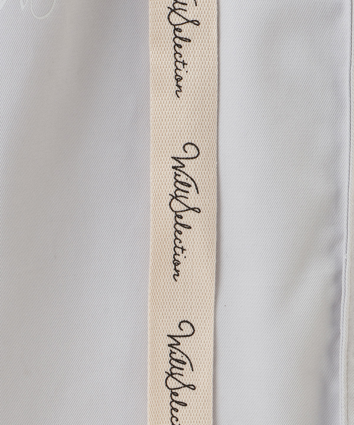 WILLSELECTION「ロゴテープキャンバストート」|トートバッグ|