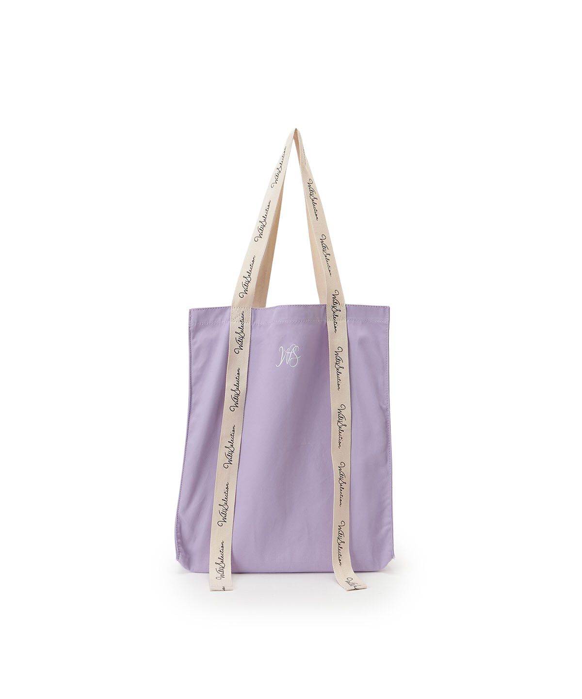 WILLSELECTION「ロゴテープキャンバストート」|トートバッグ|ラベンダー
