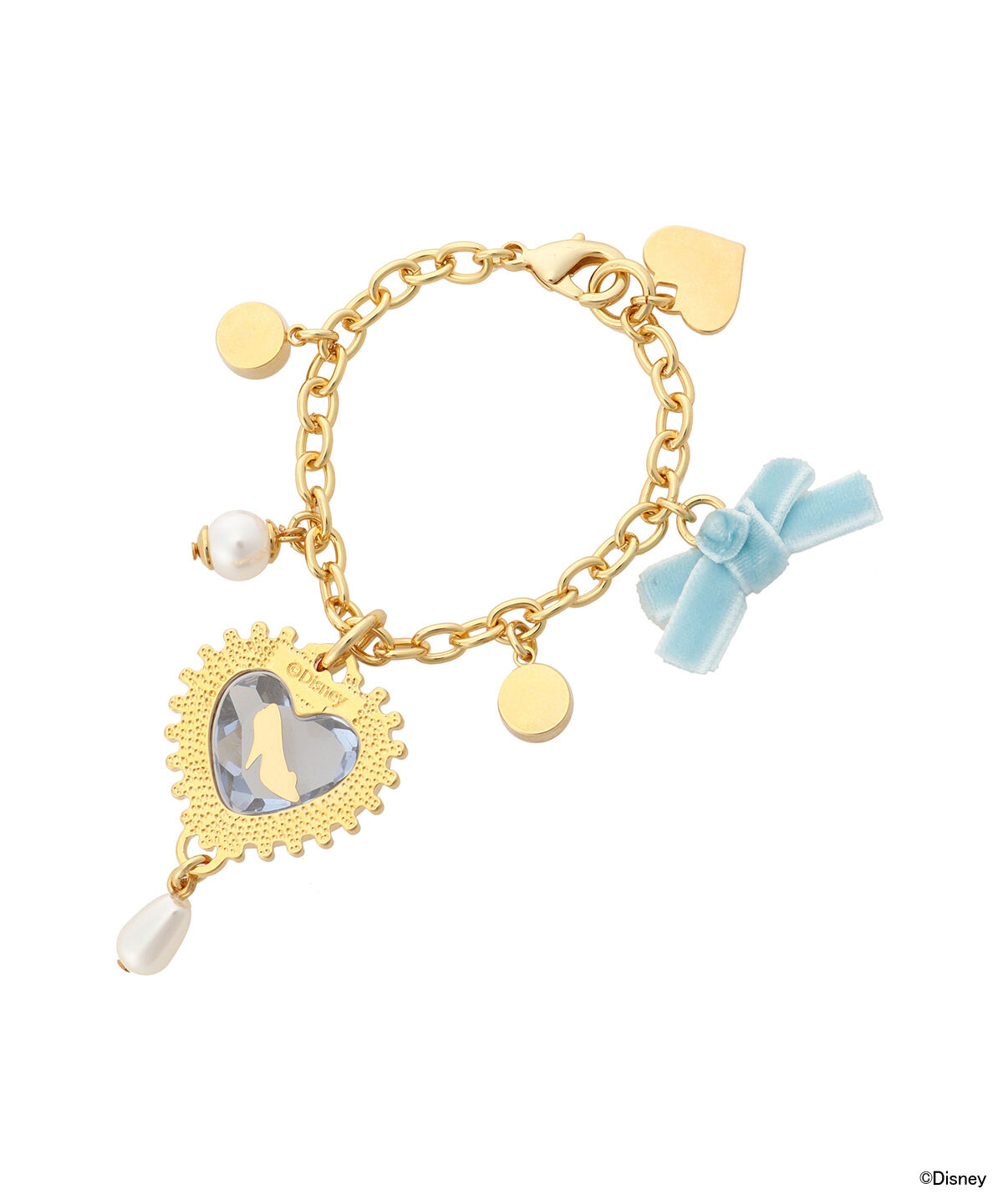 Samantha Thavasa Petit Choice「「ディズニープリンセスコレクション」バッグチャーム(シンデレラ)」|チャーム・キーホルダー|