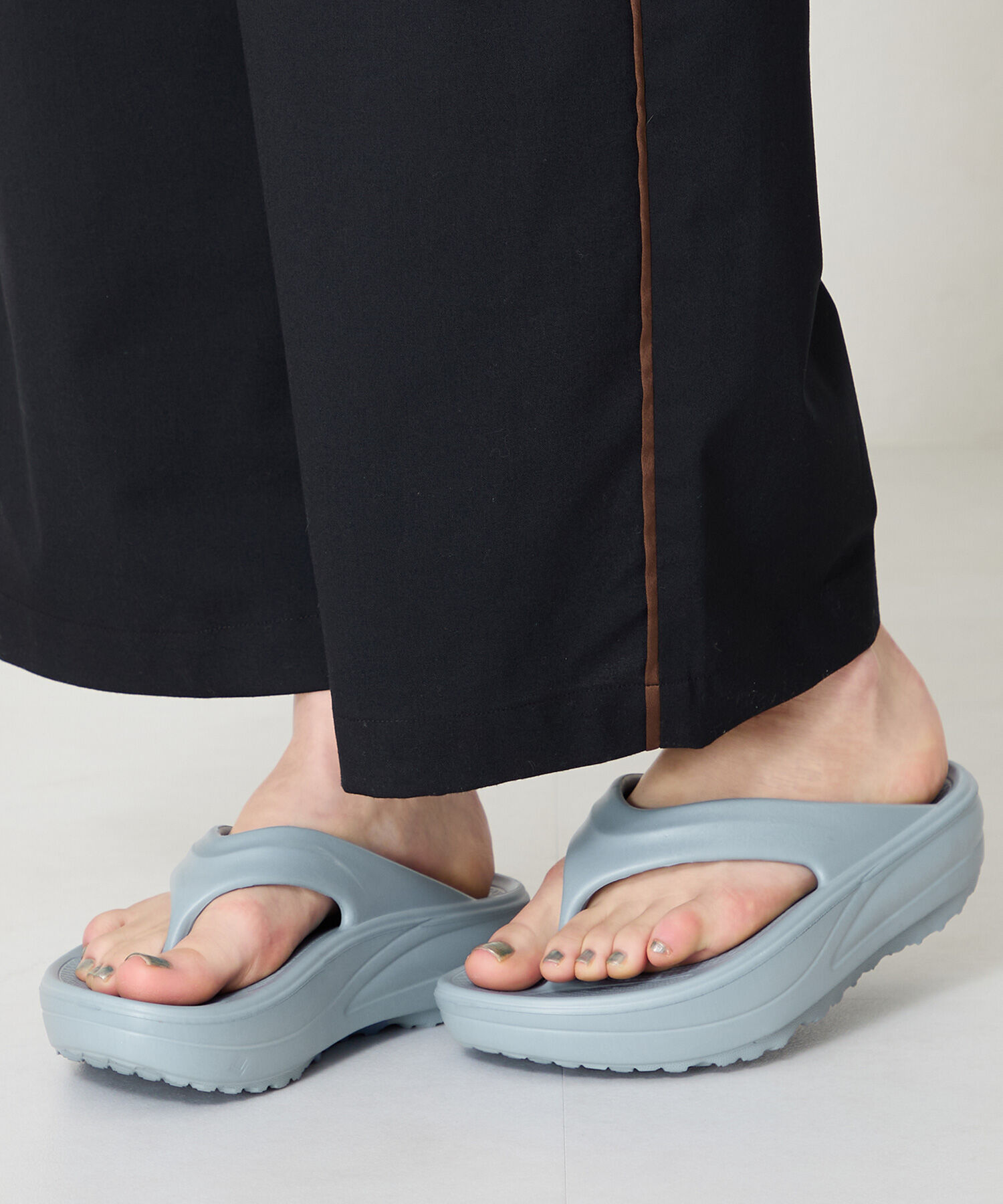 ORiental TRaffic「【リカバリーサンダル】●大人気アイテム●厚底EVAトングサンダル/OT3226 厚底 トング サンダル 」|サンダル|