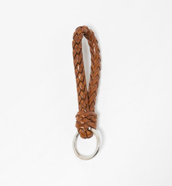 UNITED ARROWS「＜BEORMA LEATHER COMPANY＞ PLAITED KEY FOB/INTRECCIATO/キーフォブ」|キーケース|MD.BROWN