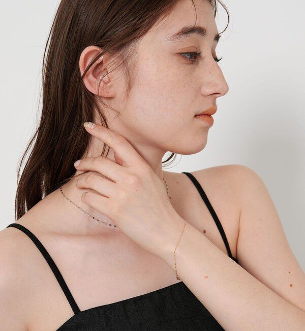 UNITED ARROWS「＜les bonbon＞10K SIMPLITY ブレスレット」|ブレスレット・バングル|